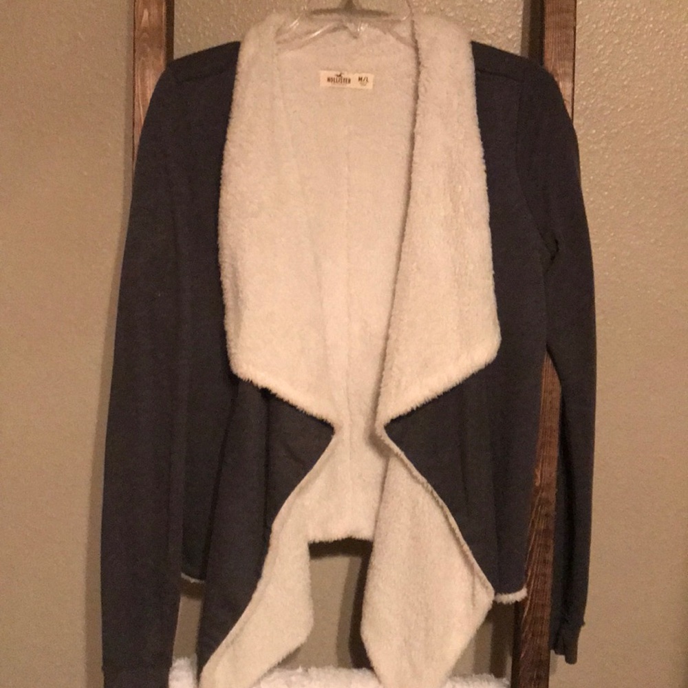 Grey Hollister sweater